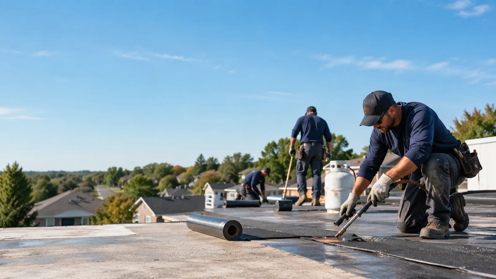 Flat Roof Leak Repair providers in Hooks, TX